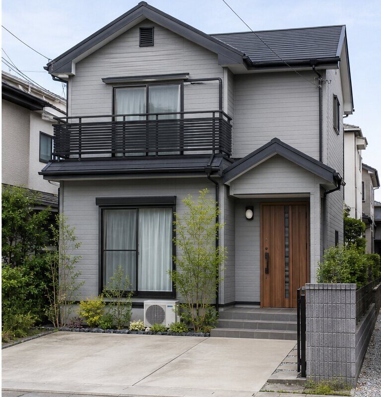 戸建住宅 外装改修工事一式 施工後