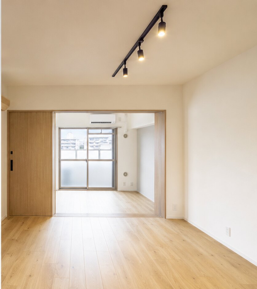 築古マンションの明るいLDKリノベーション 施工後