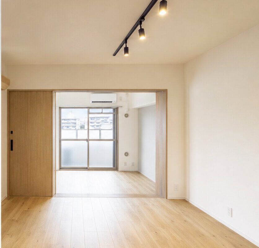 築古マンションの明るいLDKリノベーション 施工後