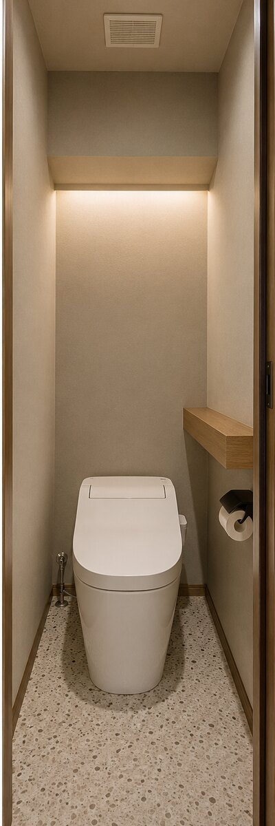トイレ空間の清潔感アップ改修 施工後